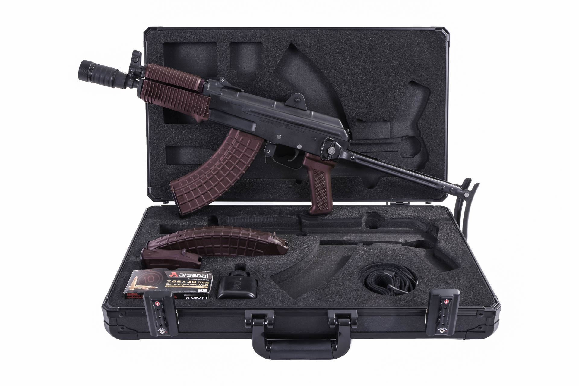 Arsenal SAS M-7UFK Plum 7.62x39 with 30rd magazines