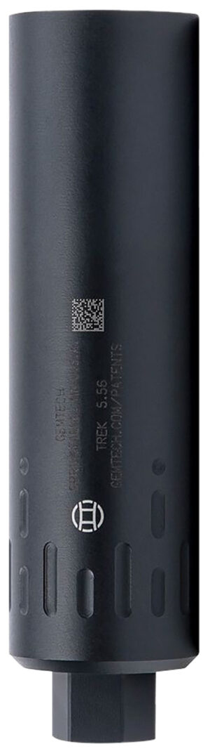 Gemtech TREK II 5.56 Black Cerakote 5.7in 1.5in dia
