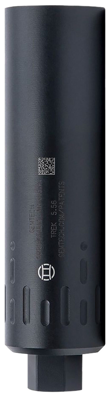 Gemtech TREK II 5.56 Black Cerakote 5.7in 1.5in dia