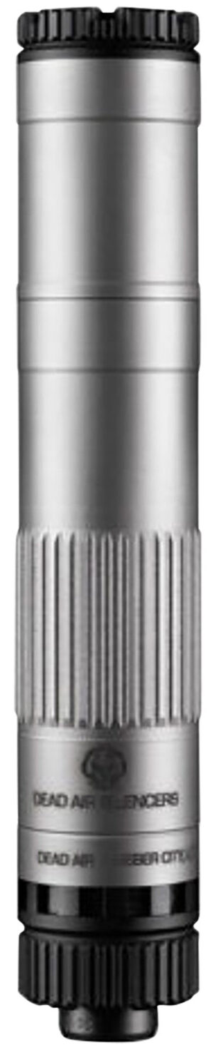 Dead Air Mojave 9 Silver 9mm 1/2-28 piston included