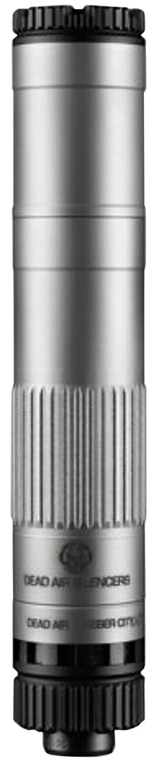 Dead Air Mojave 9 Silver 9mm 1/2-28 piston included