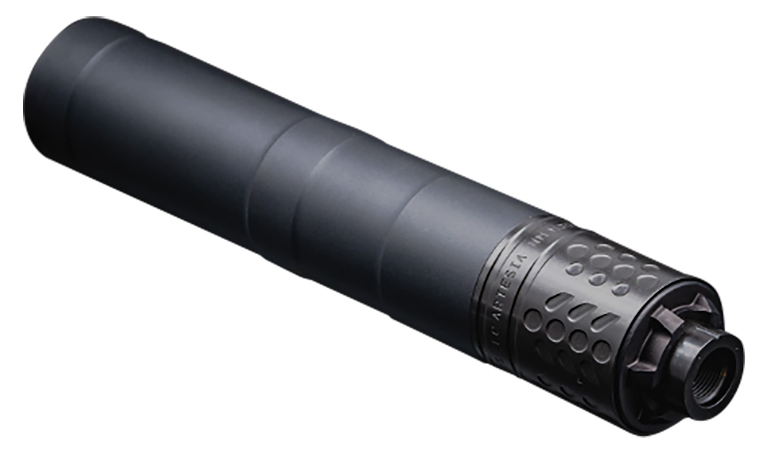 CGS Mod9X 9mm Black PVD titanium modular direct-thread suppressor