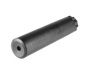 Wilson Combat Quell TI Black multi-caliber suppressor 6.625in 1.5in dia 5/8x24