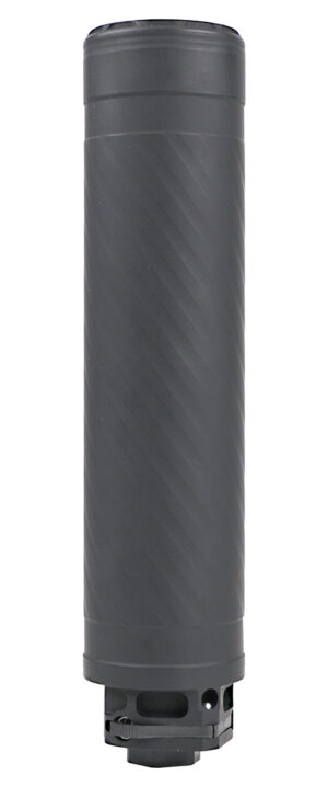 LWRC NFA silencer Black C‑Series Cerakote Titanium 7.5 in 5/8x24