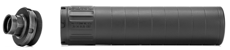 Griffin Sportsman Ultra Light 36 HD Black, 6.09 in, 12.2 oz