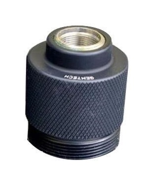 Gemtech GM-9 threaded endcap adapter 1/2-36 Black
