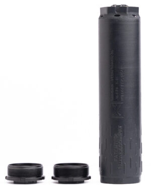 Huxwrx Flow Range 36 Ti Black, 6.7 in length, 1.60 in diameter, Grade 5 Titanium