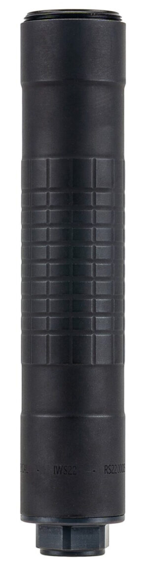 IWI IWS22 rimfire suppressor black 6 in 1/2-28