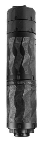 PWS BDE 9mm Black titanium suppressor, 1.45" diameter