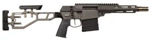 Q The Fix 8.6 Blackout 8in bolt-action with folding stock, anodized Black
