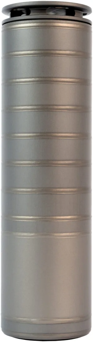 SilencerCo Scythe-Ti .30 Cal Gray titanium 6.16 in 1.73 in diameter
