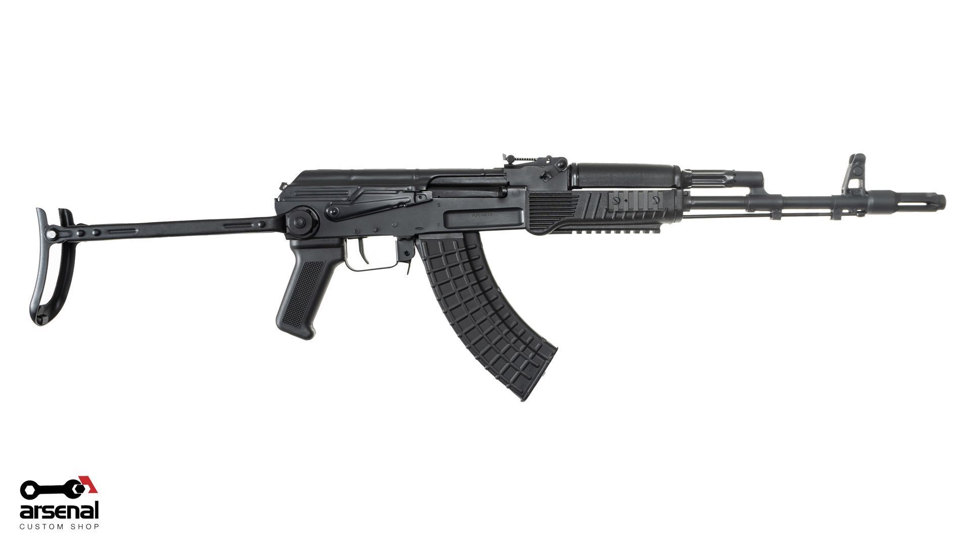 Arsenal Sas M-7 Under-Folder Arsenal Black Cerakote AK47 Picatinny Rail Handguard Limited Edition - Image 2