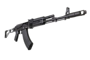 Arsenal SAM7SF 7.62x39mm Semi-Auto AK-47 Rifle With Aluminum Side-Folding Buttstock Black Furniture