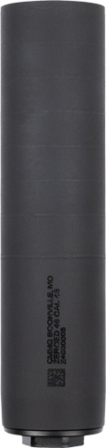 CMMG Zeroed 46 40S&W 10mm .45 ACP Suppressor Black 6.5"