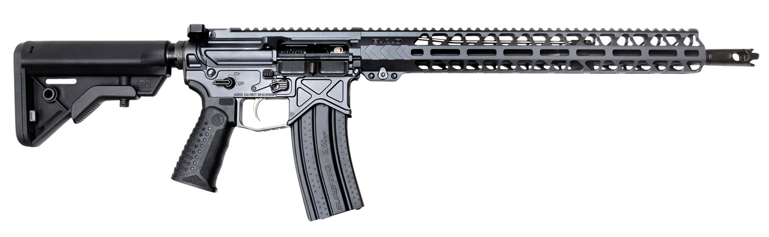 Battle Arms Development Authority 010 Authority Elite .223 Wylde 16" 30+1 Battlearms Gray 6 Position B5 Bravo Adjustable Stock Black Polymer Grip