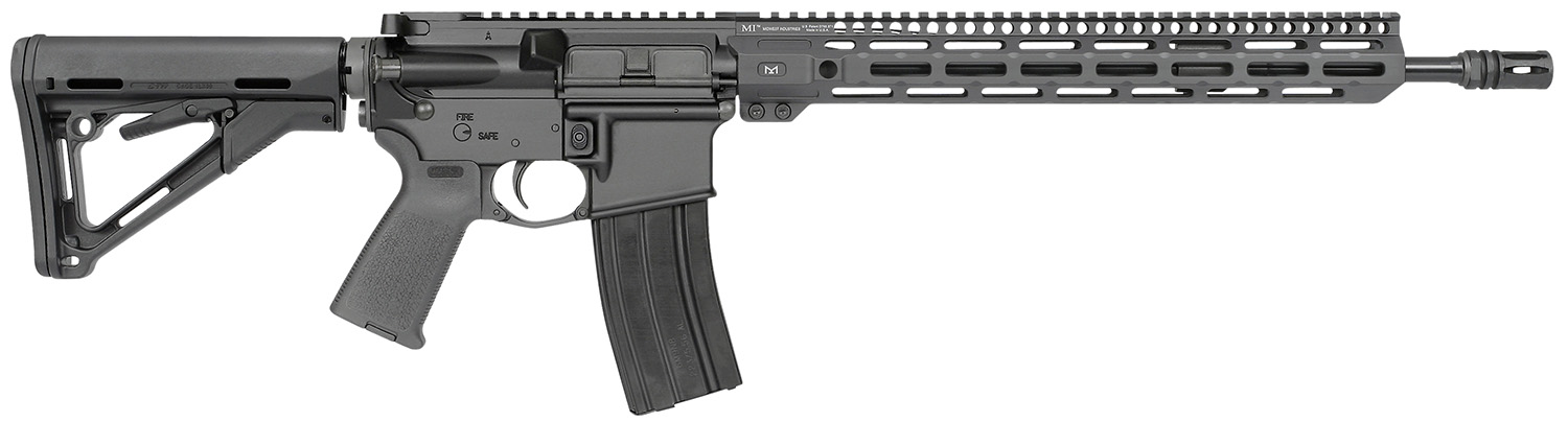 Midwest Industries Lightweight .223 Wylde 16" Rifle 14" M-LOK Black 30rd