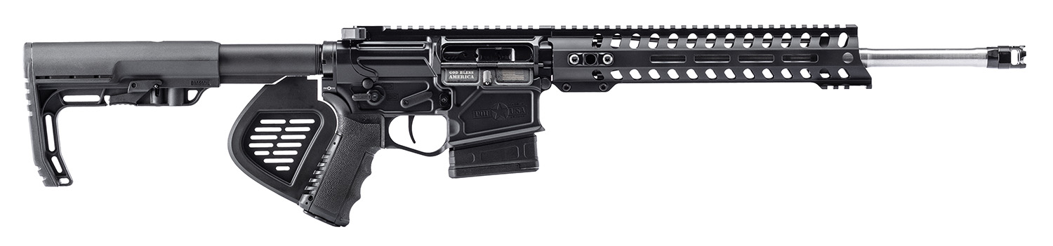 Patriot Ordnance Factory 01736 Rogue Rifle DI CA 16 11M Rail 6.5 Black