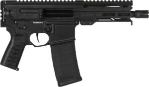 CMMG Dissent Mk4 5.56 NATO 6.5" Pistol Armor Black 30rd