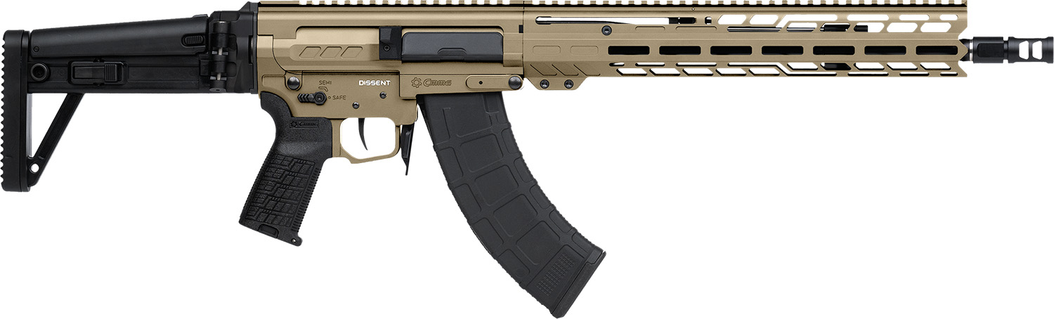 CMMG 86A7F0B-CT Dissent Mk4 7.62x39mm 14.3 PW Coyotetan