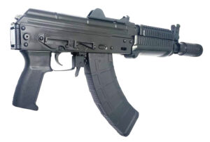 Riley Defense Inc RAK102KRINKWSF Krink  7.62x39mm 30+1 8.50" Black Nitride Threaded Barrel, Black Oxide Receiver, Black Polymer Grip