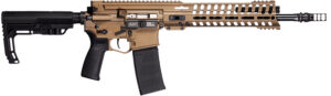 Patriot Ordnance Factory P-415 Edge 5.56 NATO 13.75" Pinned/Welded Rifle 30rd Burnt Bronze
