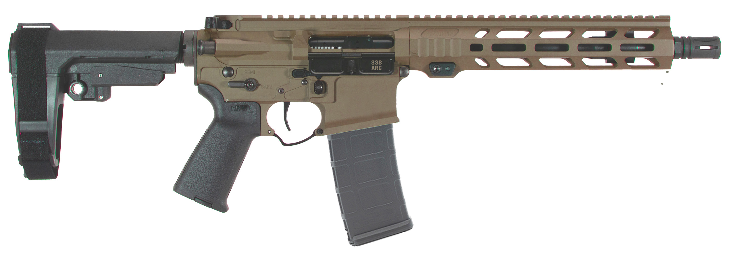 APF Pistol 2.0 .338 ARC FDE