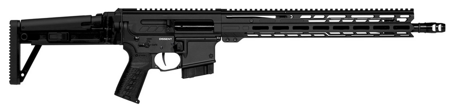CMMG Dissent Mk4 6mm ARC 16.1 Armor Black