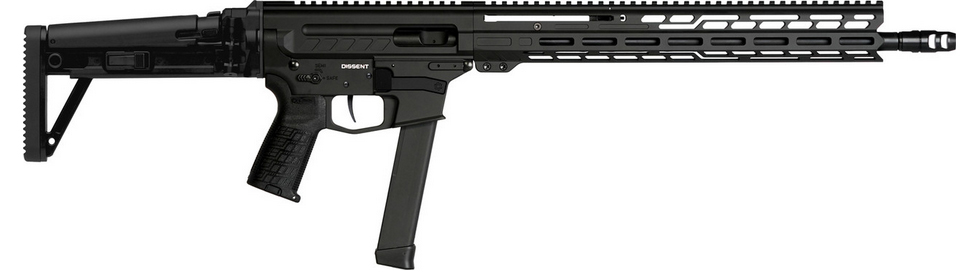 CMMG Dissent MkGs 9mm 16.1 Armor Black