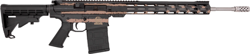 Great Lakes Firearms AR10 Rifle 6.5 Creedmoor 20" S/S Barrel 10-SHOT Desert Flag