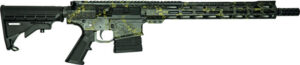Great Lakes Firearms AR10 Rifle 308 Bundle 16" with 5 Knives Lichen Black