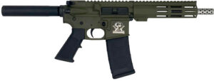Great Lakes GLFA AR-15 .223 Wylde 7.5" SS OD Green