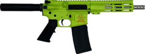 Great Lakes GLFA AR-15 .223 Wylde 7.5" SS Zombie Splatter