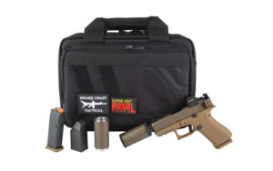 Glock 43X 9mm Suppressed Package 407K FDE