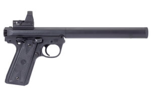Ruger Mark IV Suppressed .22 LR w/ Optic