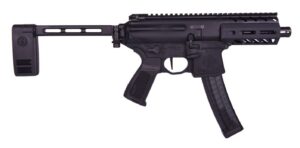 SIG SAUER MPX 9MM PSTL 4.5" BLK SA, PCB, MLOK, 1-35RD MAG