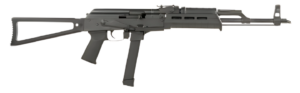 Century Arms Wasr MC10 9mm Rifle 17.5" Black, Triangle Stock, 1-33rd Glock Mag