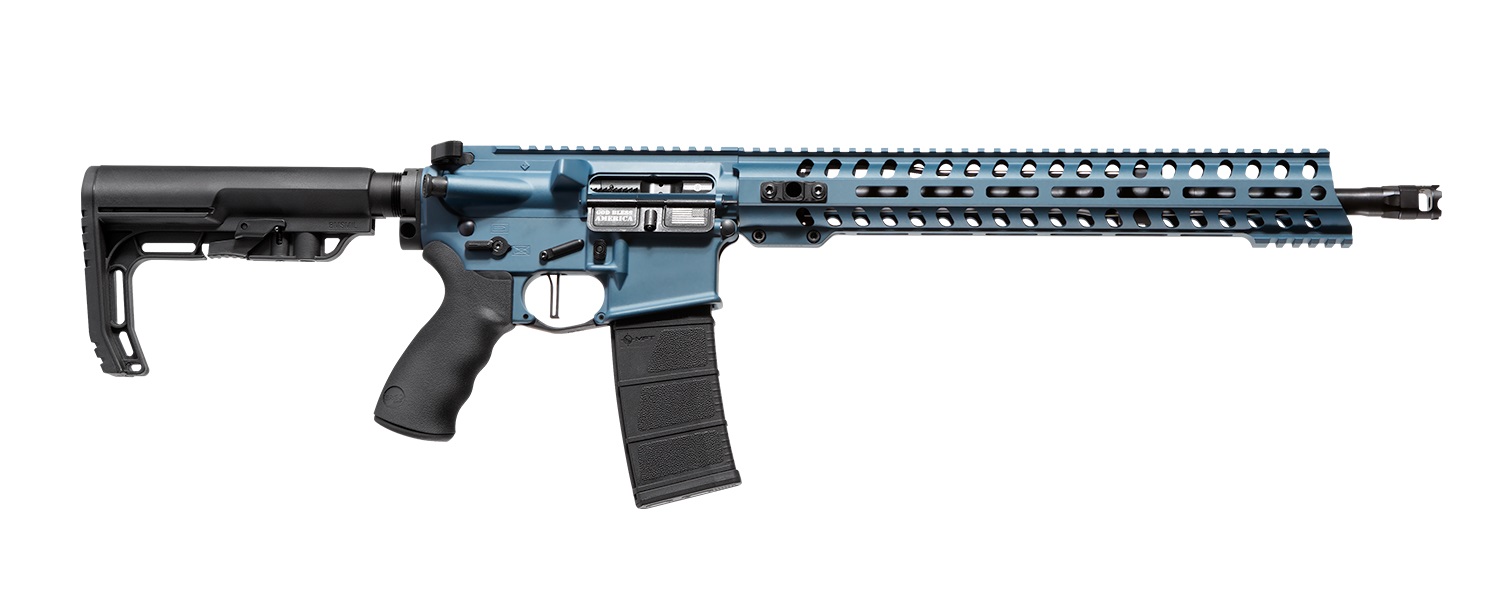 Patriot Ordnance Factory Wonder DI 5.56 NATO 16.5" Blue