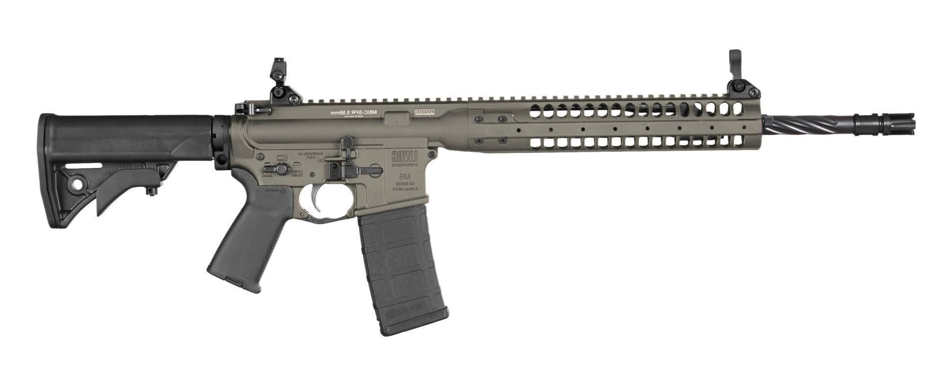 LWRC International IC-SPR Special Purpose Rifle 5.56 NATO 30rd 16" Barrel Tungsten Grey