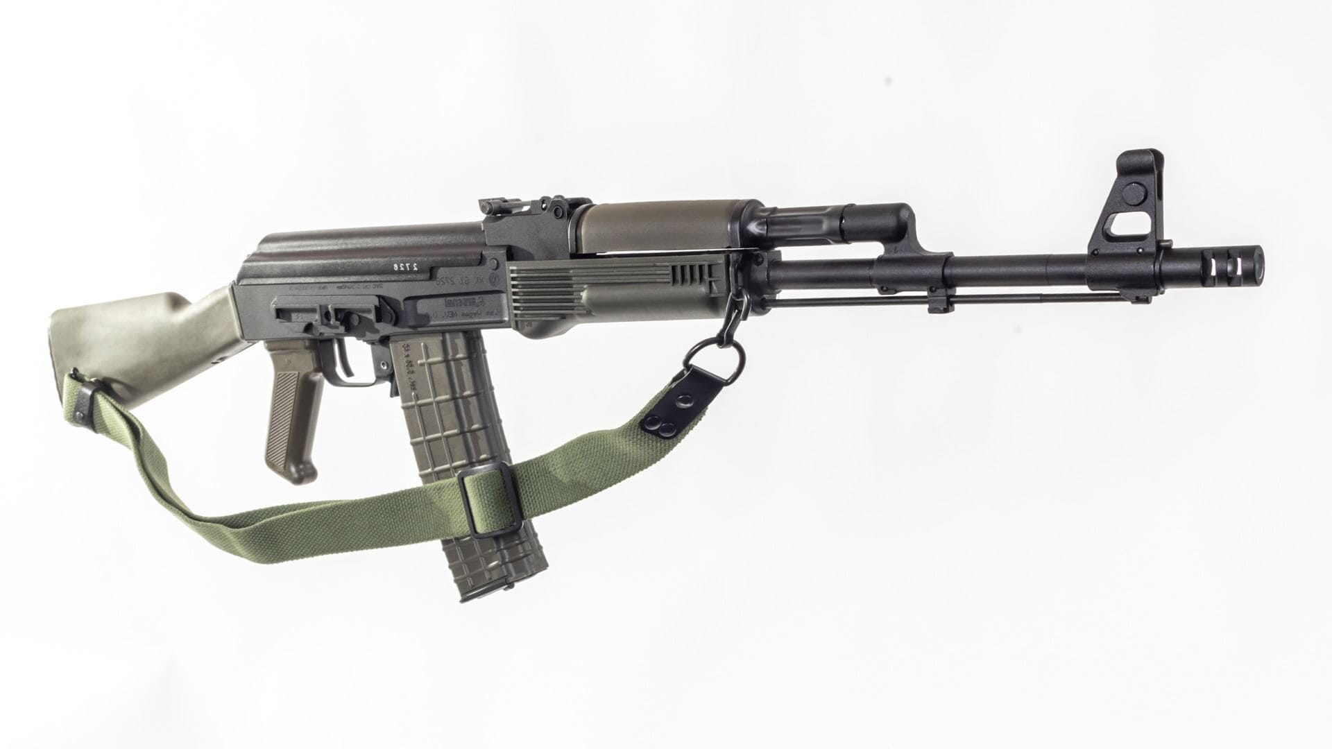 Arsenal SAM5 5.56x45mm Semi-Auto Milled Receiver AK47 Rifle OD Green 30rd