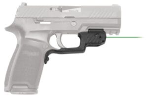 Crimson Trace Laserguard Green Laser for SIG Sauer P320/M17/M18, Black