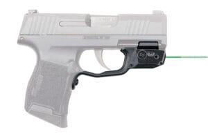 Crimson Trace Laserguard Green Laser for SIG Sauer P365 Series, Black