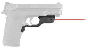 Crimson Trace Laserguard Red Laser for Smith & Wesson M&P EZ Series, Black