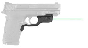 Crimson Trace Laserguard Green Laser for Smith & Wesson M&P EZ Series, Black