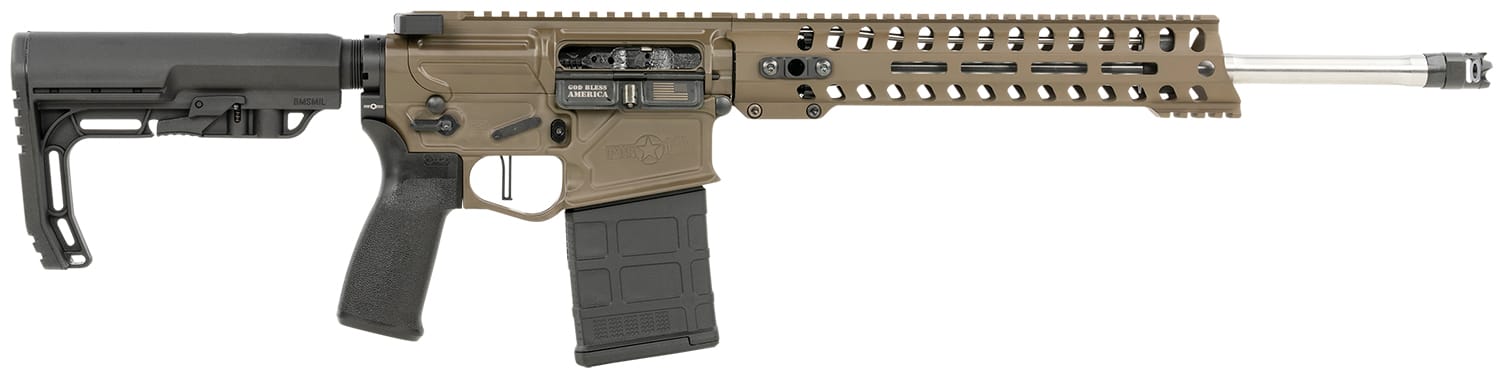 POF-USA Rogue DI .308 Win 16.5" Brown Rifle