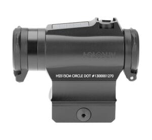 Holosun HS515CM 1x20 2 MOA Red Dot / 65 MOA Circle Multi-Reticle