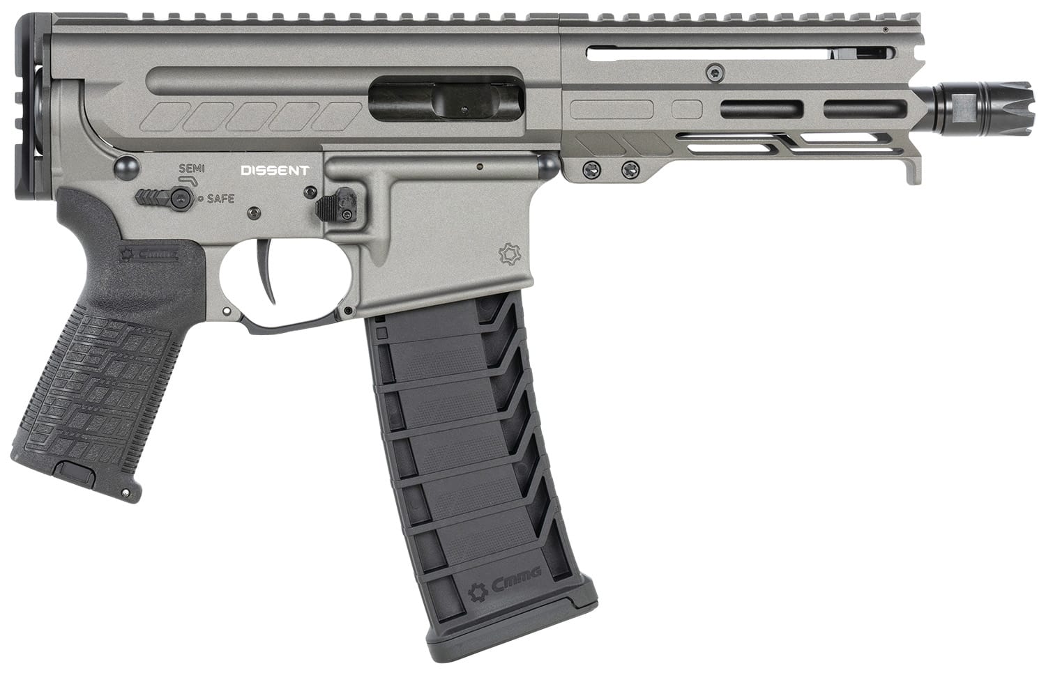 CMMG Dissent Mk4 9mm 6.5" Tungsten