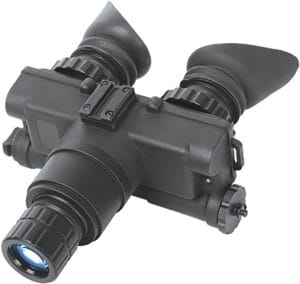 ATN NVGONVG72W NVG7-2W  Night Vision Goggles Matte Black 1x26mm Generation 2+ White Phosphor, 50-57 Ip/mm Resolution