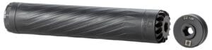 Anechoic X223LB Anechox 223L  223/5.56mm/22-250Rem Black Stainless Steel/Titanium 1 3/8"x24 w/ 1/2"x28 DTA
