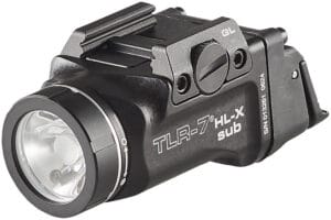 Streamlight TLR-7 HL-X Sub USB Black 6000 Series Aluminum Glock 43X/48 1000 Lumen