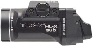 Streamlight TLR-7 HL-X Sub USB Black 6000 Series Aluminum 1913 1000 Lumen
